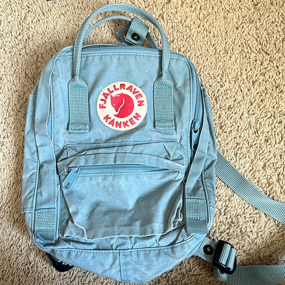Fjallraven bag in mint color